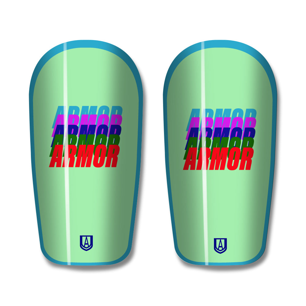 ARMOR【ARMOR-STYLE】レガース シンガード レッグガード すね当て オリジナル デザイン サッカー用 フットサル用