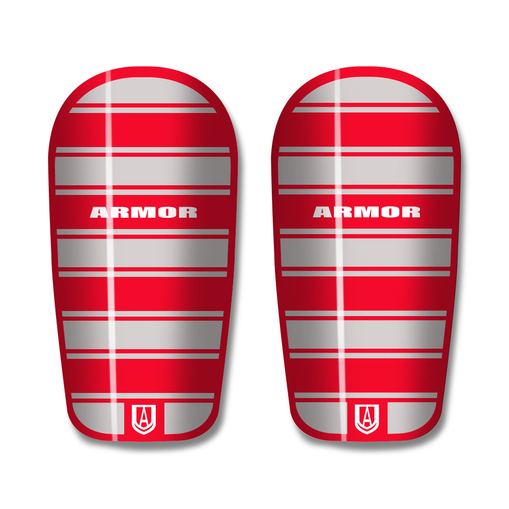 ARMOR [stripe] leg guard shin guard leg guard shin guard original design for soccer futsal
