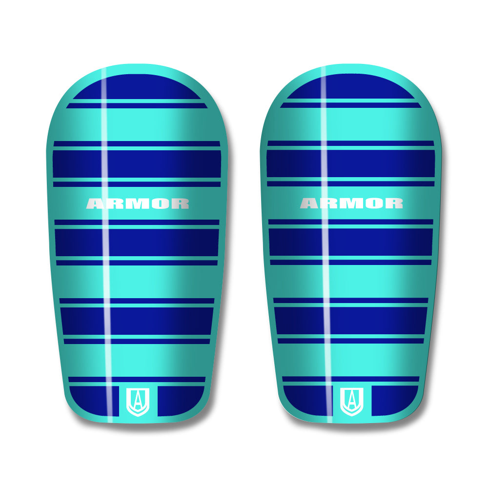 ARMOR [stripe] leg guard shin guard leg guard shin guard original design for soccer futsal