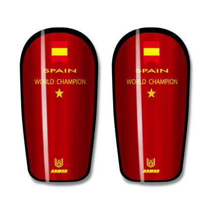 ARMOR [national-TEAM] leg guard shin guard leg guard shin guard original design for soccer futsal